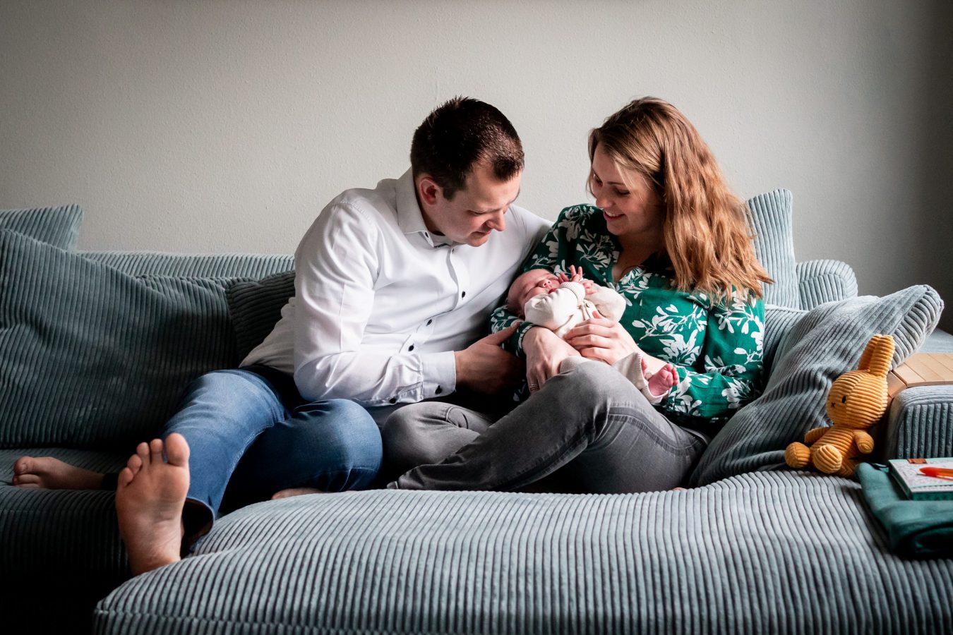 Newborn fotoshoot in Vleuten