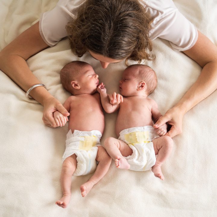 Fotoshoot Newborn - tweeling Lucas & Lotte