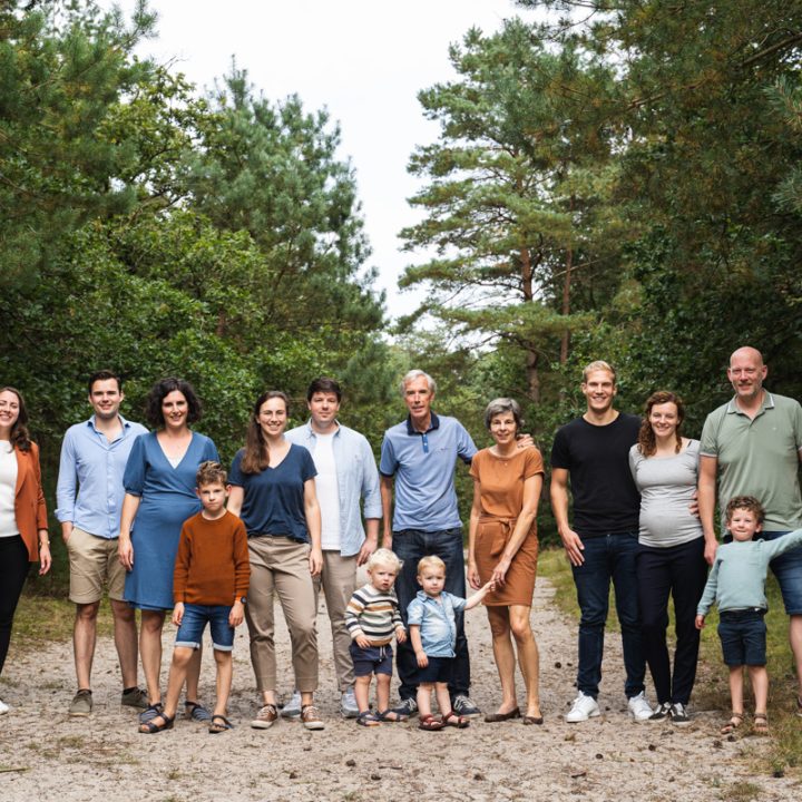 Familie fotoshoot Biltse Duinen